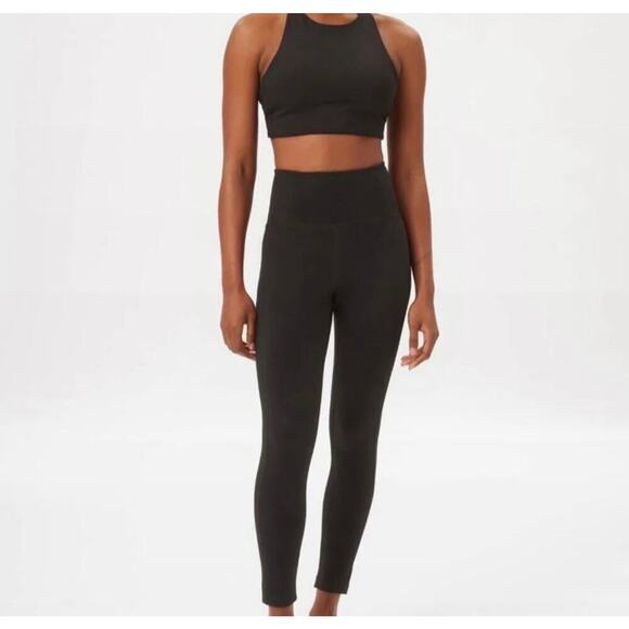 Girlfriend Collective Compressive High-Rise Legging In Black Size XS - Picture 1 of 9